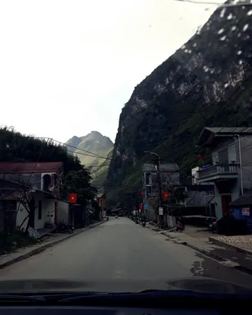 Phố chiều biên giới