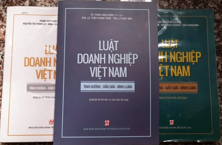 [Sách] - Luật Doanh nghiệp Việt Nam: Tình huống Dẫn giải Bình luận