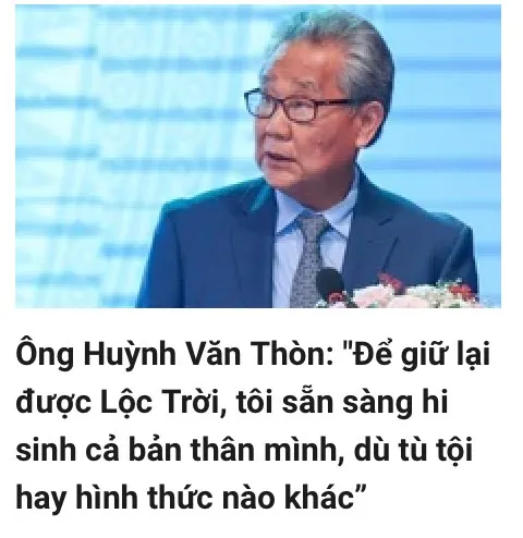 Vai trò của Quản trị trong vụ khủng hoảng tại Lộc Trời